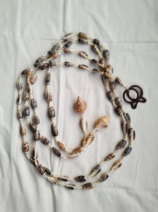 கடற்சங்கு நிலை மாலை ஜோடி (Conch Decorative Garland Pair)