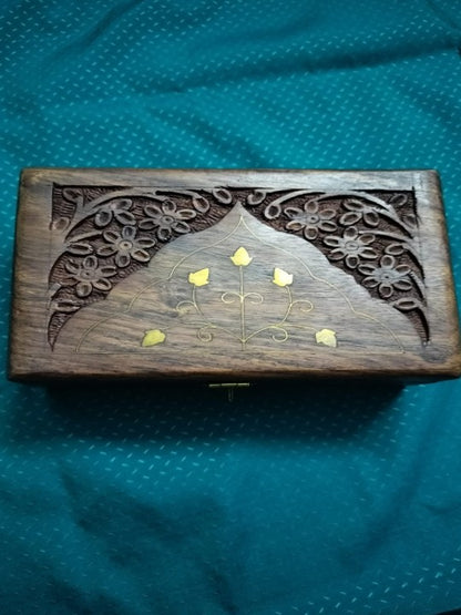 கைவினை மர நகைப்பெட்டி | பணப்பெட்டி